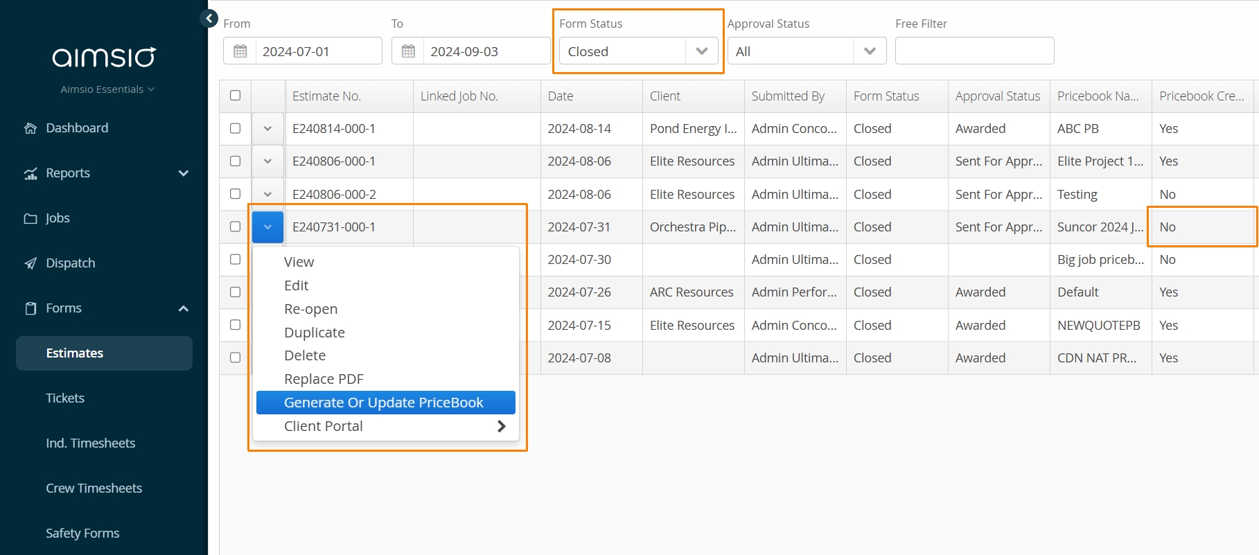 estimate-generate-pricebook-action.jpg
